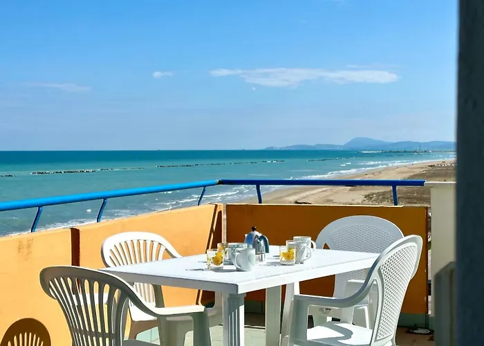 Se057 - Senigallia, Meraviglioso Attico Fronte Mare Apartment *