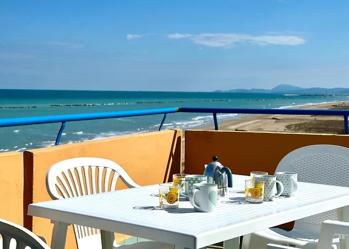 Se057 - Senigallia, Meraviglioso Attico Fronte Mare * Senigallia